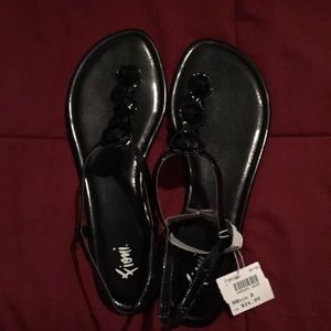 Black Fioni Sandals— Brand New